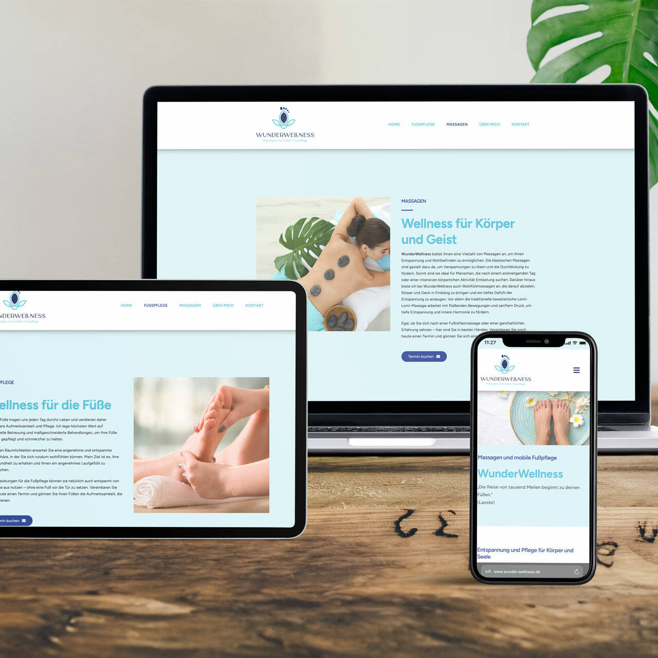 WunderWellness Website
