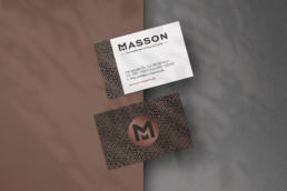 Masson – Visitenkarte